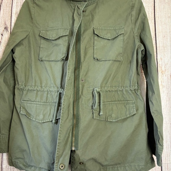 Old Navy Womens Utility Field Jacket size Large - Picture 3 of 8